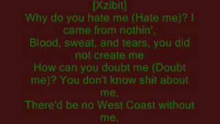 Xzibit Feat. Eminem &amp; Nate Dogg - My Name lyrics