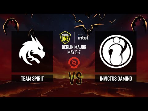 Dota2 - Team Spirit vs Invictus Gaming - Game 1 - ESL One Berlin 2023 - Group B