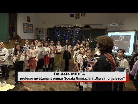 Jurnal MUSCEL TV 20.12.2022 Serbare la Școala ,,Oprea Iorgulescu”,  clasa a IV-a