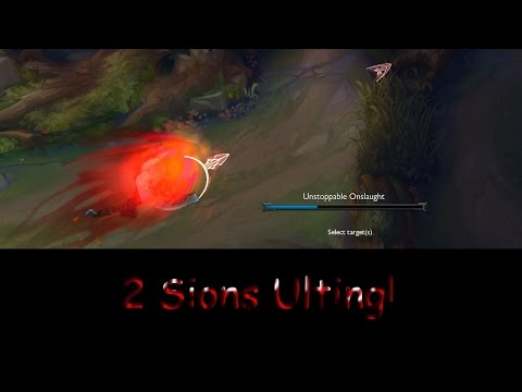 League of Legends - 2 Sion's Ulting Each Other