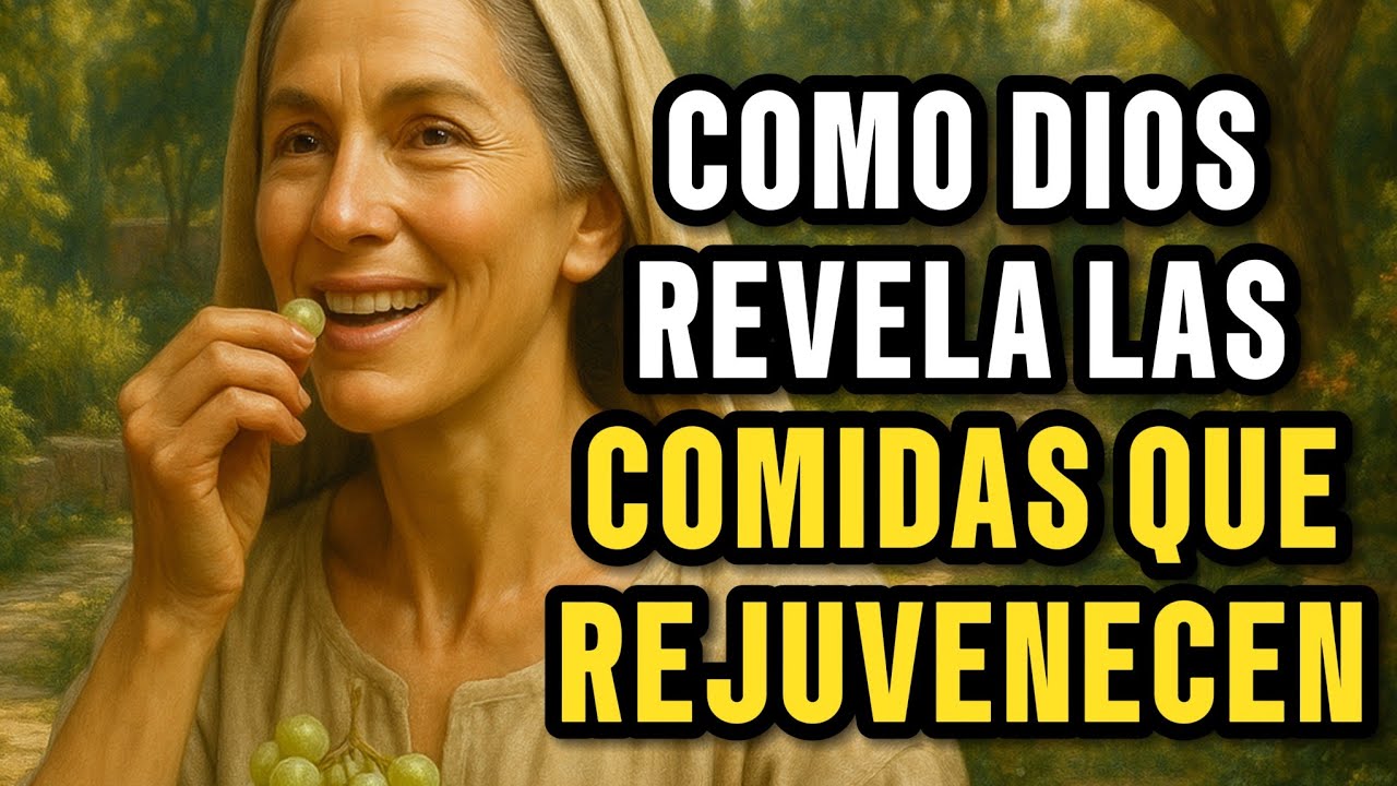 LAS COMIDAS CREADAS POR DIOS QUE TE MANTIENEN JOVEN / HISTORIAS HEBREAS
