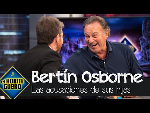 Bertín Osborne, en defensa por las acusaciones de sus hijas sobre la limpieza - El Hormiguero