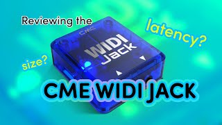 Video thumbnail for Bluetooth MIDI? | CME WIDI Jack Review by Afro Hamurai