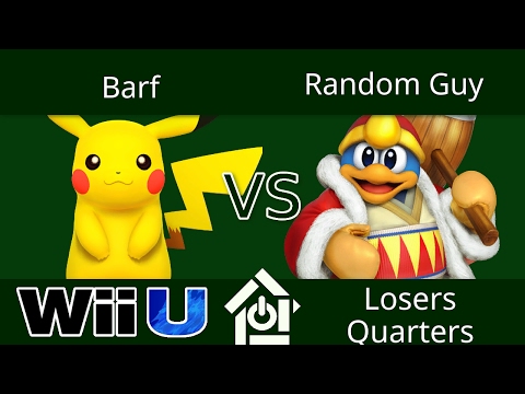 THGW 1/30/2017 - Barf (Pikachu) vs Random Guy (De De De) - Smash 4 Losers Quarters