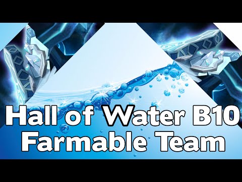 Summoners War - Hall of Water B10 Farmable Team