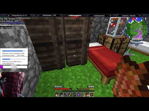 MC-Eternal! Potato cannon Laser Turrets automated Ore smelting and more!