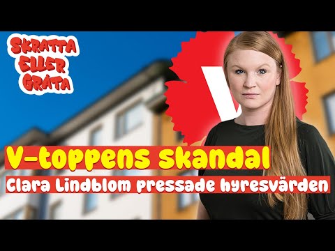 V-toppens skandal, Clara Lindblom pressade hyresvärden – Skratta eller gråta