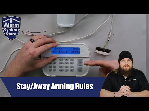 Stay and Away arming Rules on the DSC PowerSeries NEO Alarm System