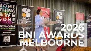 BNI AWARDS MELBOURNE 2026 - Simone Chin
