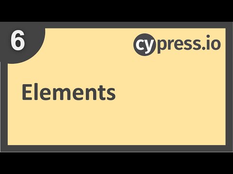 Cypress Beginner Tutorial 6 | How to access elements