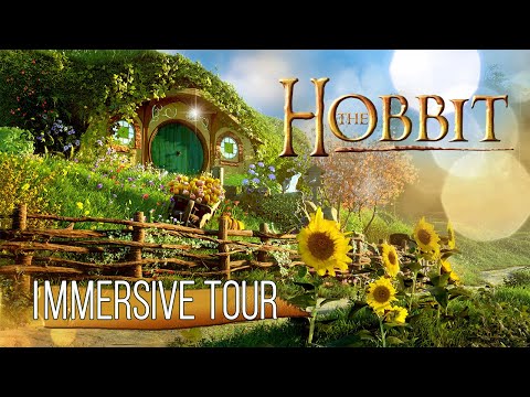 Sunny Spring Day in the Shire 🌻🧙🏼‍♂️ Hobbit Bag End Ambience | Immersive Tour 4K