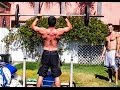Strength Project Backyard Conditioning W/Simonster : Weightlifting, Calisthenics and Flips