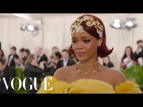 Rihanna at the Met Gala 2015 | China: Through the...