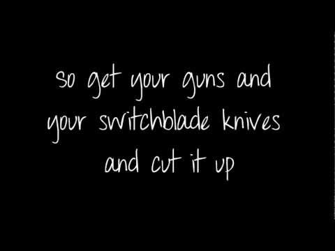 THE FASHION - LIKE KNIVES LYRICS HD