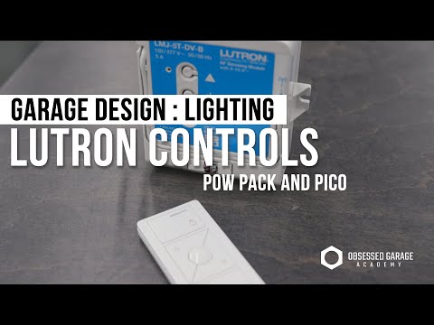 The Best Lighting Controls For Garages: PowPack and Pico - How to Pair and Setup
