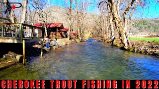 2022 Cherokee Trout Fishing