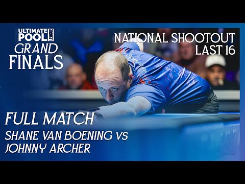 Shane Van Boening vs Johnny Archer | Last 16 | National Shootout