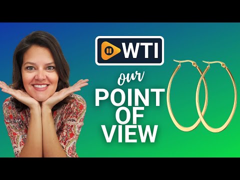 Stainless Steel Gold Thin and Flat Big Large Oval Spring loaded Hoop Earrings… - WTI product video review