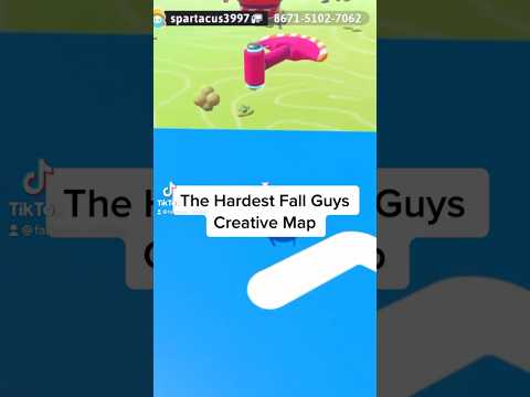 The Hardest Fall Guys Creative Map You Have To Play! #fallguys #fallguyscreative