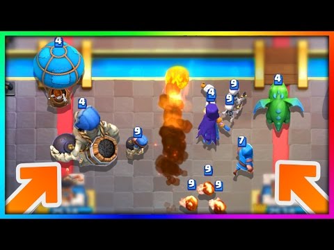 WHAT HAPPENS IF YOU USE an "ALL SPLASH" DAMAGE DECK in Clash Royale!