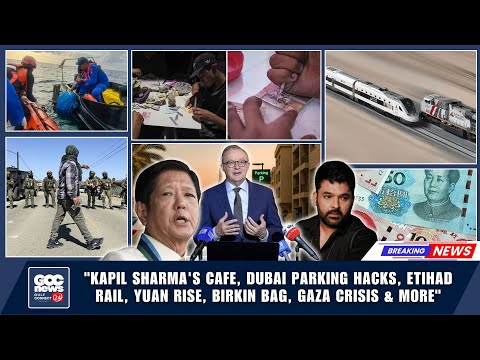 World in 60 Seconds: Kapil Sharma Attacked, $10M Birkin Sold, UAE Rail Jobs, China Ditches Dollar