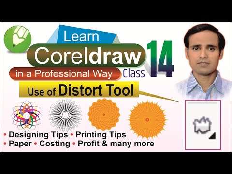 Coreldraw Basic Lessons-14, Distort by #hindgraphics (Md. Zameer)