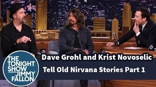 Video thumbnail of "Dave Grohl and Krist Novoselic Tell Old Nirvana Stories - Part 1"