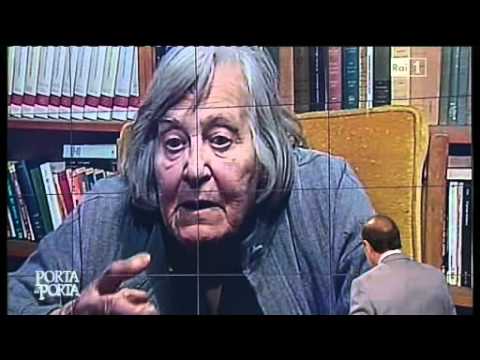 Margherita Hack sull'aldilà - Porta a Porta 20/04/2011