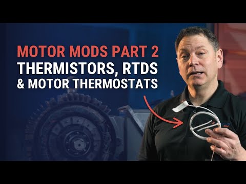 Thermistors, RTDs & Motor Thermostats Explained | Prevent Overheating & Downtime (Motor Mods Part 2)
