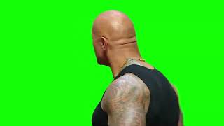 The Rock "take a look" green screen