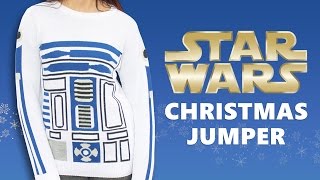 Star Wars R2-D2 Christmas Jumper - Official Merchandise