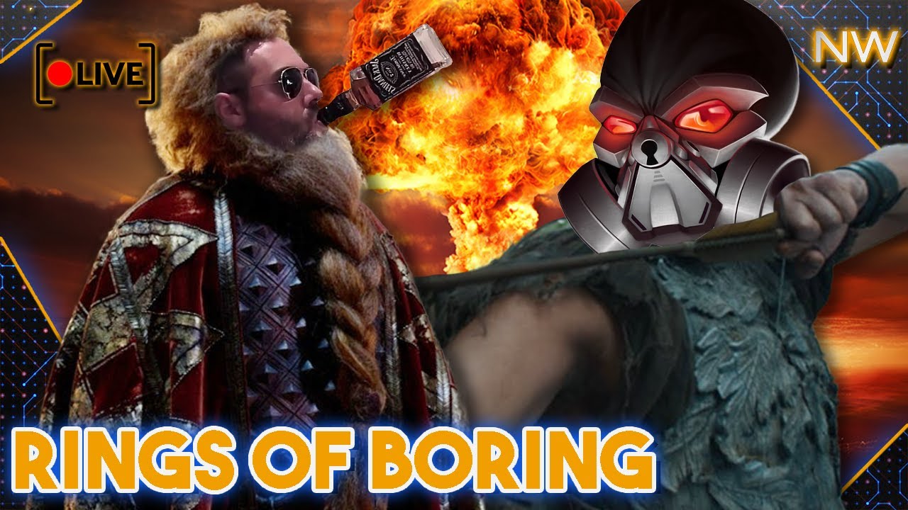 OPEN BAR Pre-game | Rings of Power BORES as Fan Service SOARS