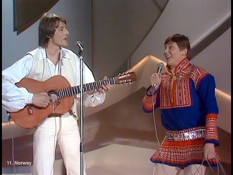1980 Norway: Sverre Kjelsberg & Mattis Hætta - Sámiid ædnan (16th place at ESC) with SUBTITLES