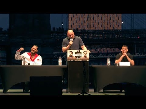 UFC 244: Пресс-конференция