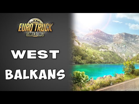ETS2 West Balkans DLC | NEW Police Car & Ambulance | NEW Companies | Construction & Material Stores