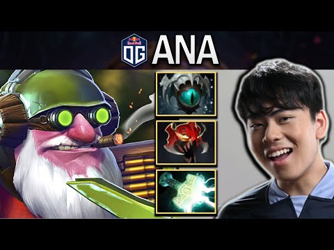 OG.ANA SMURF SNIPER WITH AN AMAZING 22 KILLS - DOTA 2 PRO GAMEPLAY