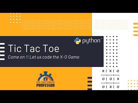 Tic Tac Toe using Python | Interview | Programming Question