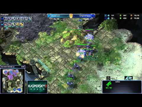 #246 TLO(Z) vs. Happy(T) - Kaspersky Arena #7 StarCraft II Heart of the Swarm Video