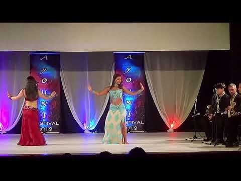 Milena Leal - 1° lugar solo de percussão ao vivo Ayouni