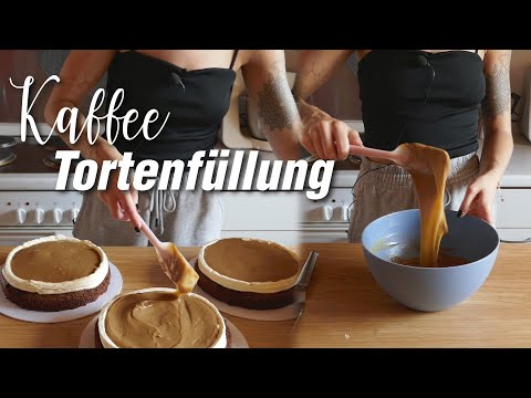 😍leckere Kaffee Creme Füllung für Torten - einfach und schnell