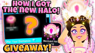 how to get the mermaid halo in royale high roblox