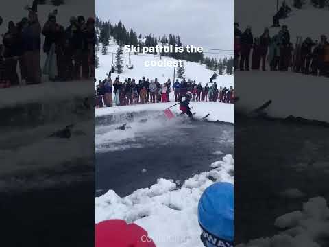 Ski patrol is the coolest 😎🔥 | #shorts