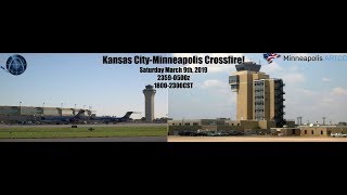 Home Cockpit - Vatsim Kansas City To Minneapolis Crossfire 3/9/19