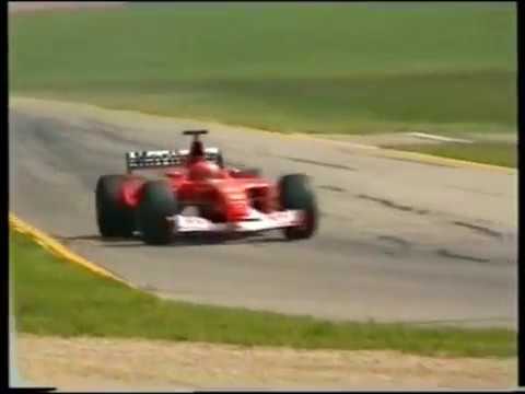 Ferrari Formula 1 V10 PURE EXHAUST SOUND - M.Schumacher Test for the GP Monaco 2002