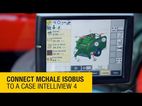 Connect McHale ISOBUS to a Case IntelliView 4