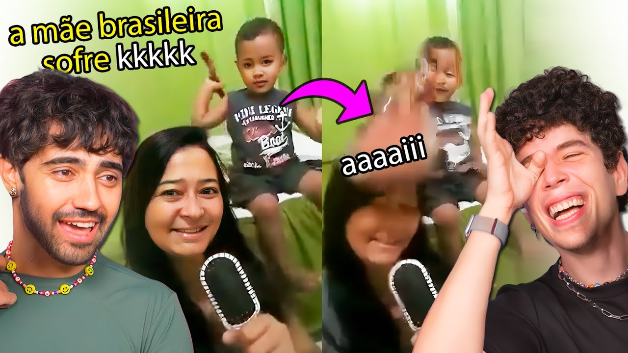 provando que as mães brasileiras são as melhores kkkk