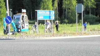 preview picture of video 'Kaivuri Mutanen saapuu Padasjoelle.'