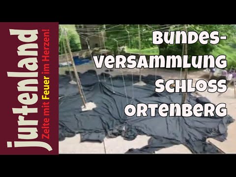 Eine Jurtenburg für die Bundesversammlung - Jurtenland