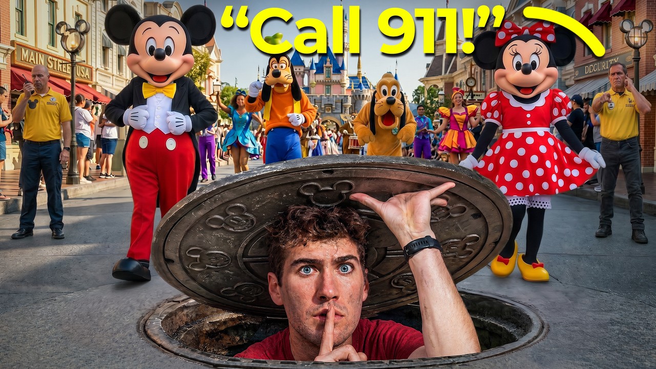How Long Could You Secretly Live In Disneyland?