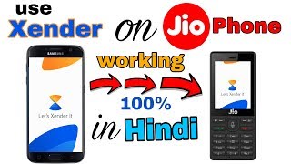 How to Use Xender App on Jio Phone  Hindi 